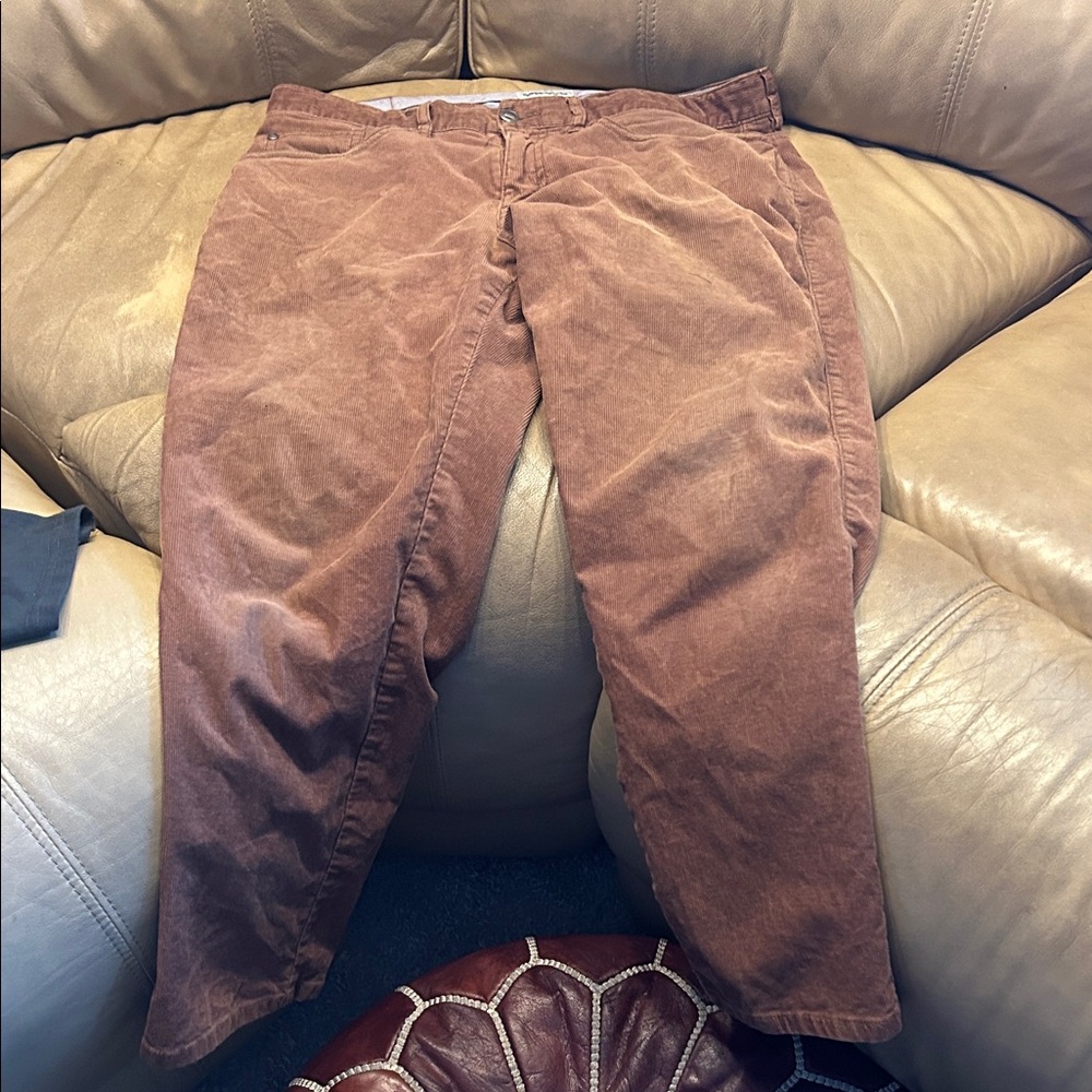 Peter Millar Men's whiskey Corduroy Pants 33 x 28